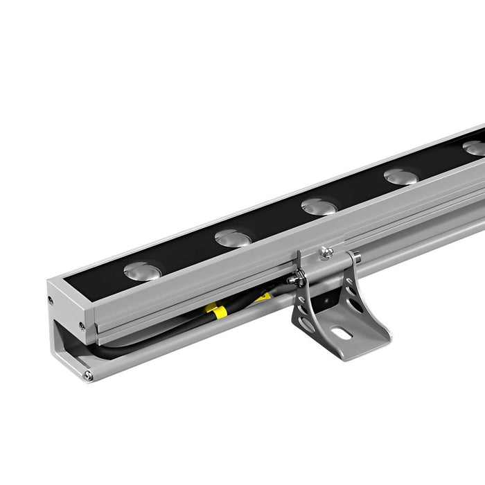 Architectural LED Wall Washer, IP65 Waterproof Outdoor Strip Light for Facade/Landscape, Hardwired Linear Uplight