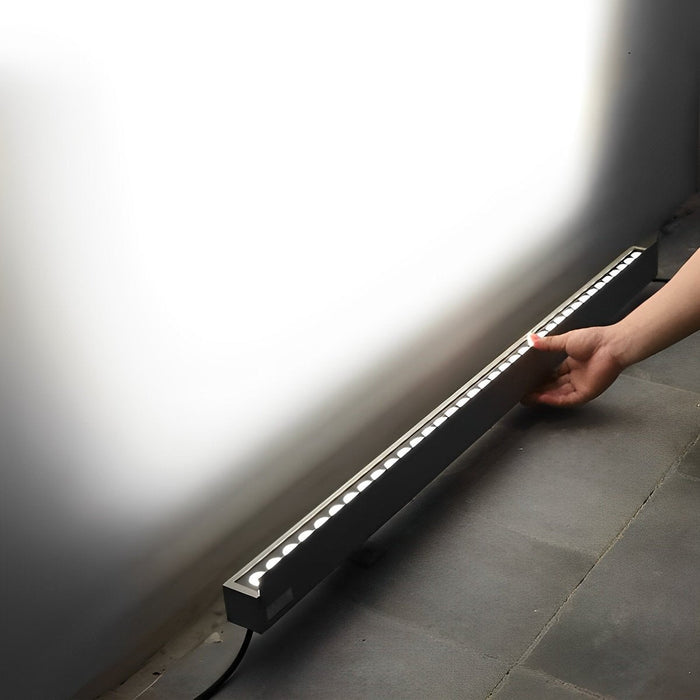 Architectural LED Wall Washer, IP65 Waterproof Outdoor Strip Light for Facade/Landscape, Hardwired Linear Uplight