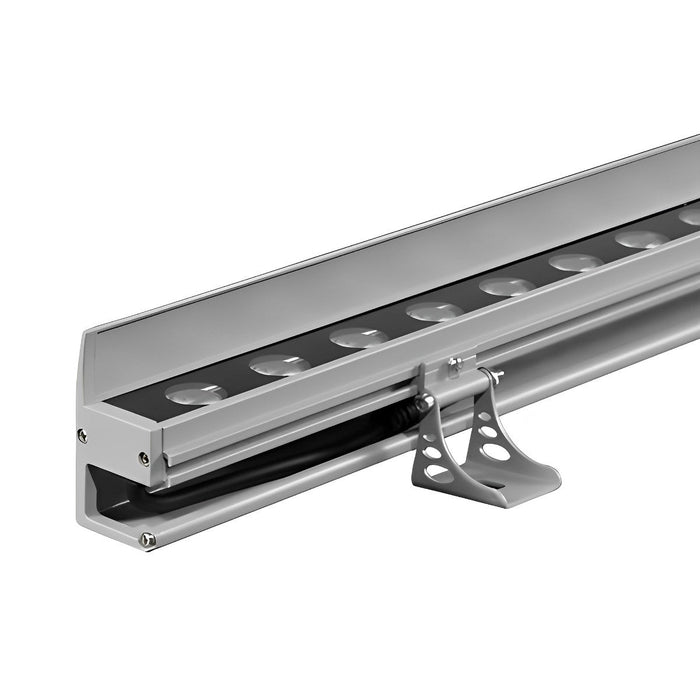 Architectural LED Wall Washer, IP65 Waterproof Outdoor Strip Light for Facade/Landscape, Hardwired Linear Uplight