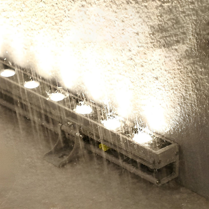 Architectural LED Wall Washer, IP65 Waterproof Outdoor Strip Light for Facade/Landscape, Hardwired Linear Uplight