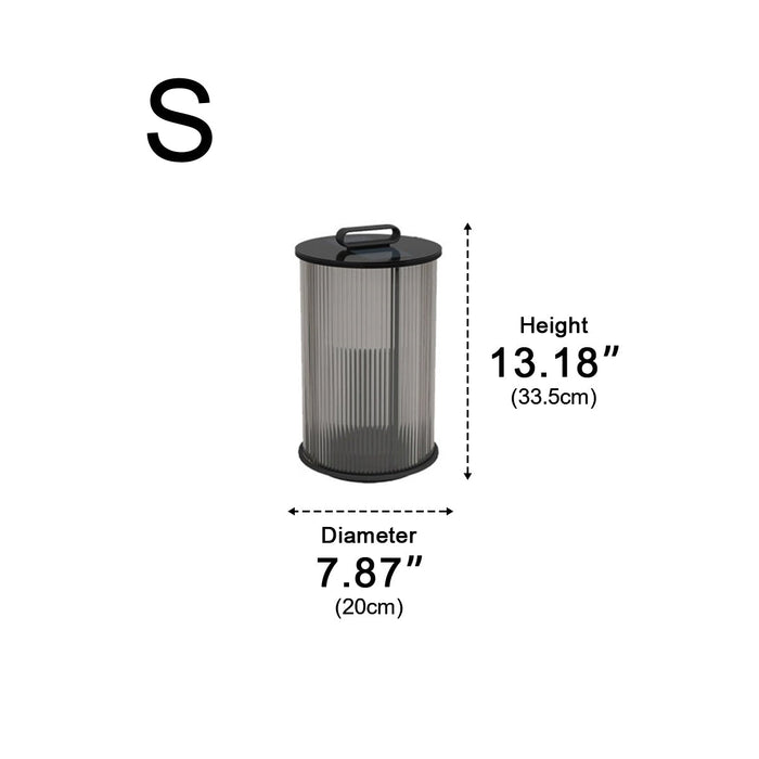 Solar-Powered Cylindrical Lantern, Waterproof Portable Light for Patio/Garden/Pathway