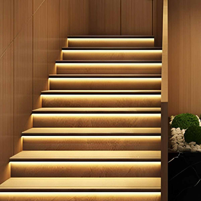 Recessed COB LED Linear Light, Flexible Slim Profile, DC 24V, High CRI, Indoor Accent/Cove Lighting