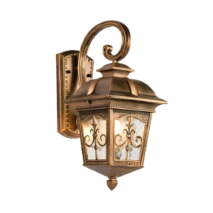 Vintage European Outdoor Wall Sconce, Waterproof Security, Porch/Patio/Entryway Lighting