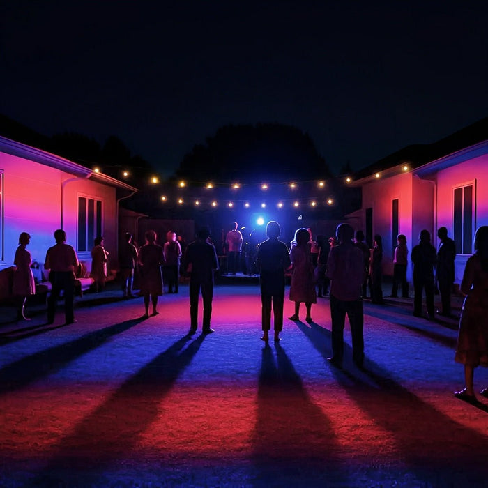RGB LED Landscape Spot Light, Outdoor Waterproof, Remote Control, Color-Changing, Architectural Accent/Tree Lighting