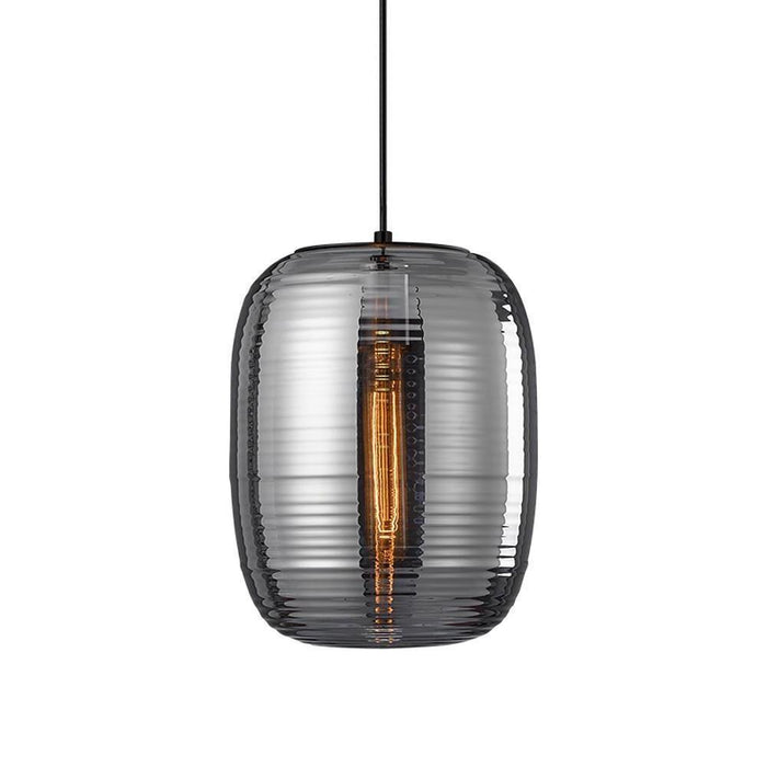 Lantern Shaped Electroplated Glass LED Modern Pendant Lighting Island Lights