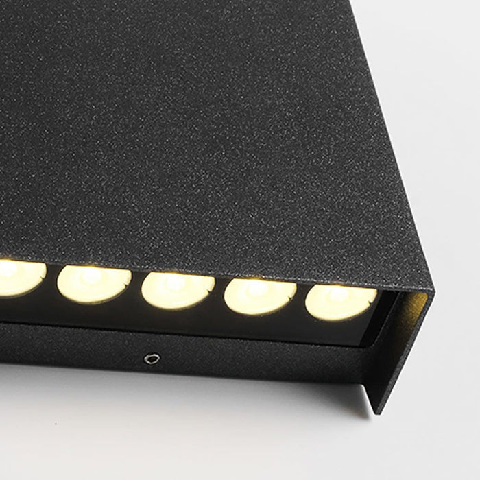 Rectangular Waterproof Up Down Lighting Led Modern Wall Washer Lights