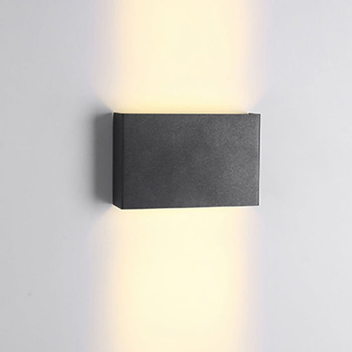 Rectangular Waterproof Up Down Lighting Led Modern Wall Washer Lights