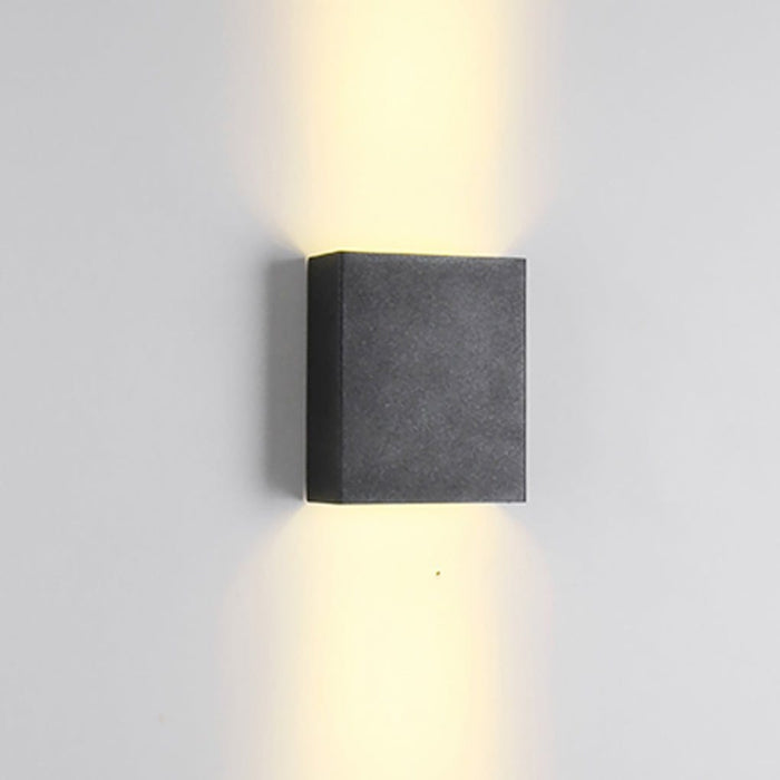 Rectangular Waterproof Up Down Lighting Led Modern Wall Washer Lights