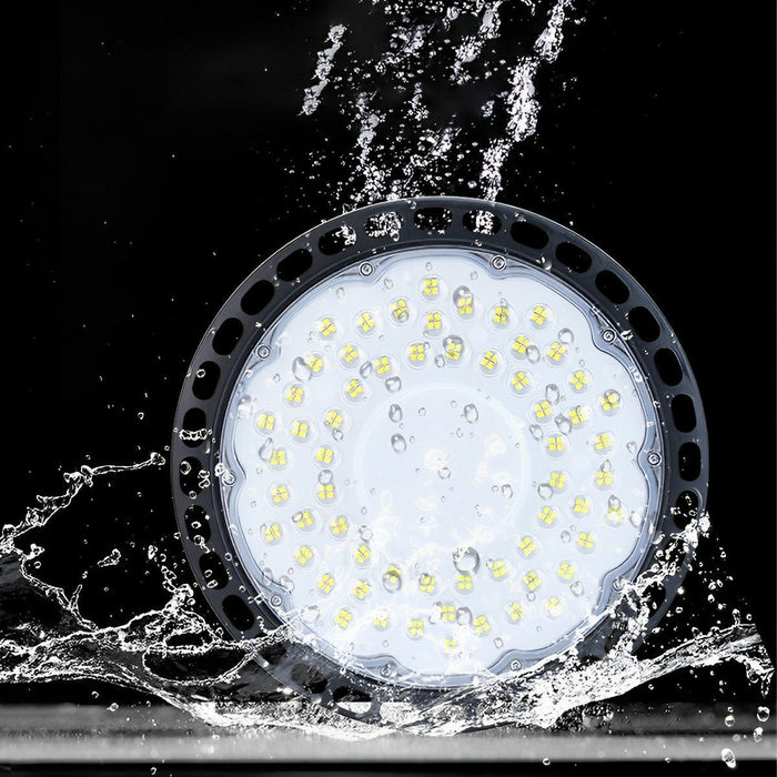 UFO Dish Floodlight - Outdoor Waterproof LED Barn Light, Greenhouse, Garage, Warehouse Lighting