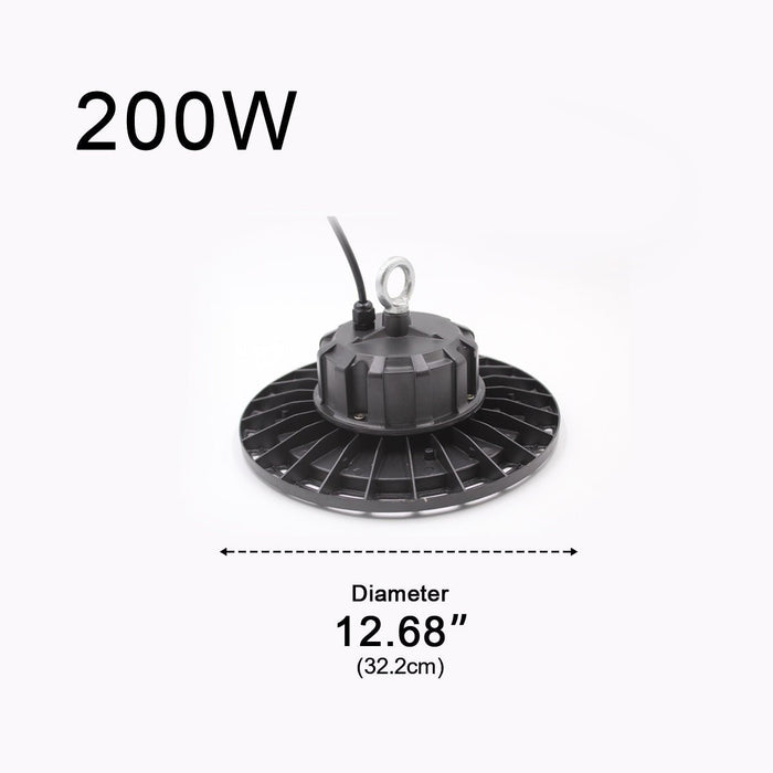 UFO Dish Floodlight - Outdoor Waterproof LED Barn Light, Greenhouse, Garage, Warehouse Lighting
