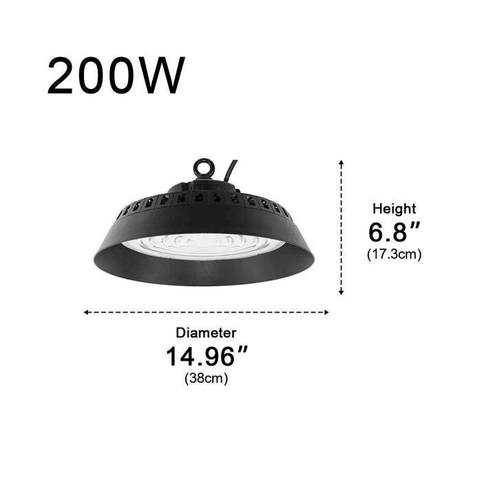 UFO Dish Outdoor Floodlight - Super Bright, High Power, Waterproof LED Lighting for Large Areas