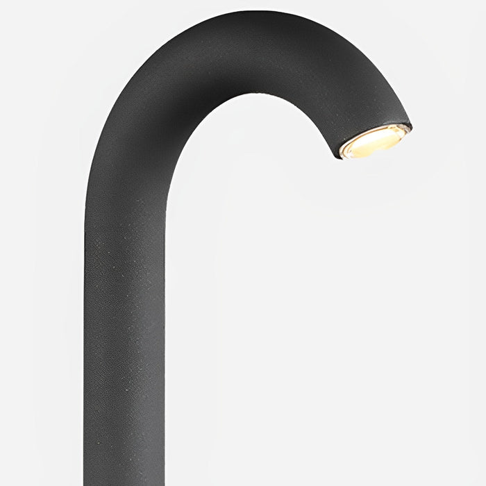 Umbrella Handle Landscape Lighting - Modern Water Pipe Design, Waterproof Lawn Light