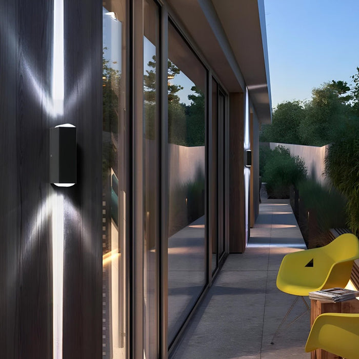 Up and Down LED Wall Light - Outdoor Waterproof - Aluminum Sconce for Corridor, Staircase, Wall