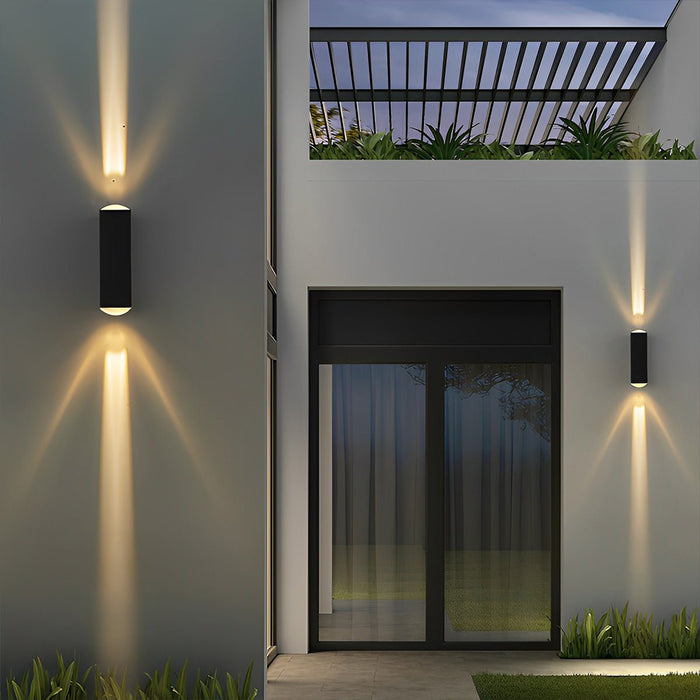 Up and Down LED Wall Light - Outdoor Waterproof - Aluminum Sconce for Corridor, Staircase, Wall
