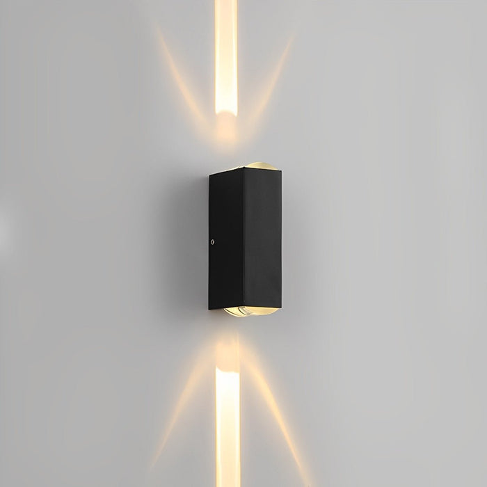 Up and Down LED Wall Light - Outdoor Waterproof - Aluminum Sconce for Corridor, Staircase, Wall