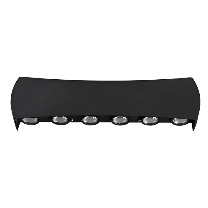 Up and Down LED Wall Washer Light - Outdoor and Indoor Aluminum Wall Sconce for Corridors and Stairs