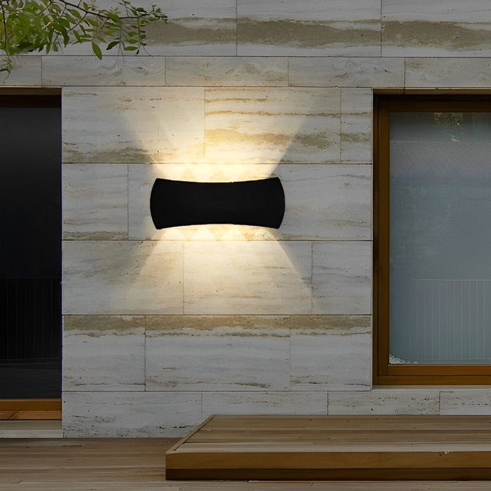 Up and Down LED Wall Washer Light - Outdoor and Indoor Aluminum Wall Sconce for Corridors and Stairs