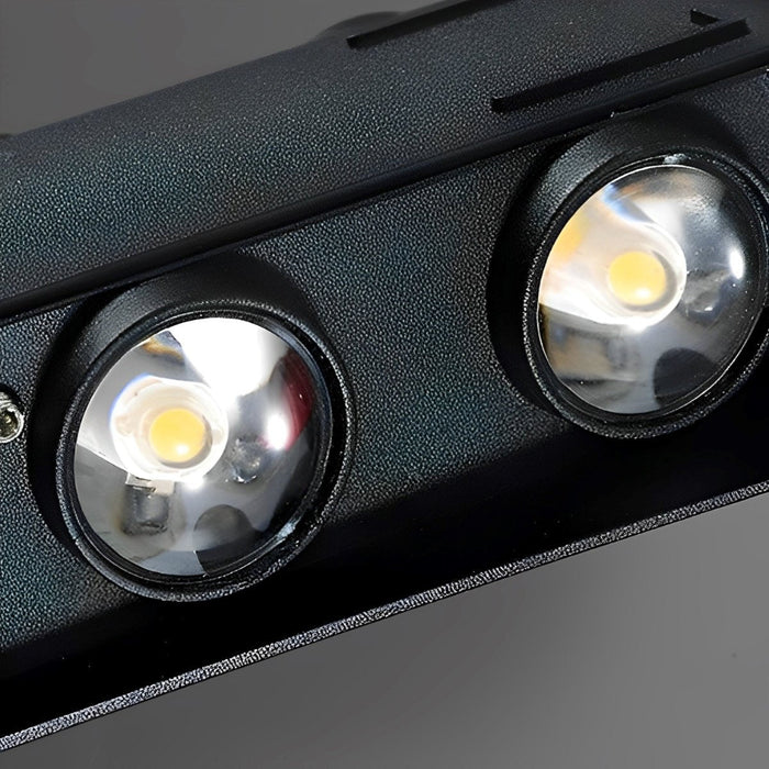 Up and Down LED Wall Washer Light - Outdoor and Indoor Aluminum Wall Sconce for Corridors and Stairs