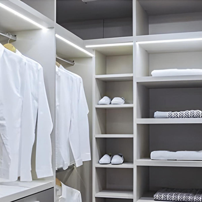 Recessed LED Flexible Linear Light - USB Powered, Waterproof, Touch Sensitive, Dimmable, Under Cabinet / Mirror Lighting