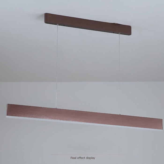 Linear Mini Chandelier Aluminum Island Kitchen Dining Room Ceiling Light