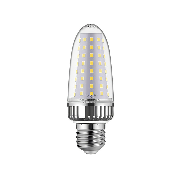 Vintage Aluminum Full Spectrum LED Light Bulb - Energy Efficient Lighting - Indoor Use