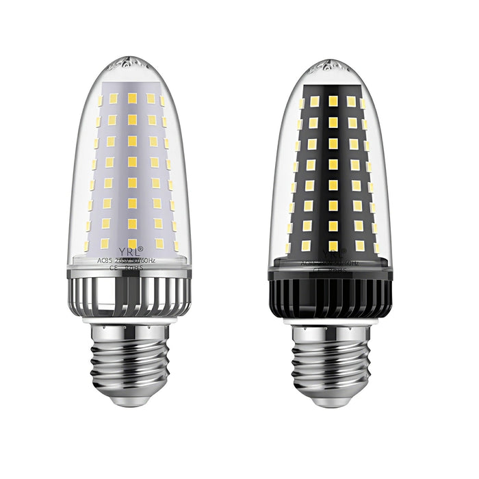Vintage Aluminum Full Spectrum LED Light Bulb - Energy Efficient Lighting - Indoor Use