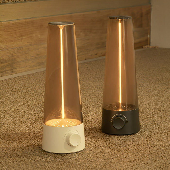 Vintage Cone Dimmable LED Table Lamp Ambient Light - USB Rechargeable - Portable Accent Lighting