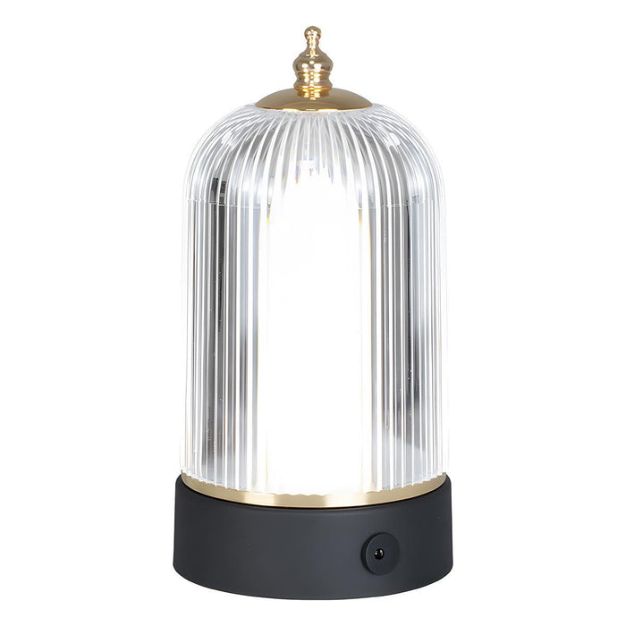 Vintage Dimmable Atmosphere Table Lamp Rechargeable - Portable Night Light, Touch Control, Bell Shape Design
