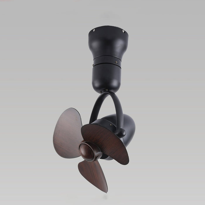 Ceiling Fan - Vintage Swing Rotation, 6-Speed DC Motor, Modern Retro Style