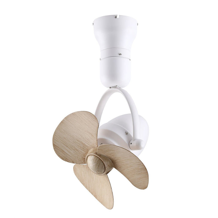 Ceiling Fan - Vintage Swing Rotation, 6-Speed DC Motor, Modern Retro Style