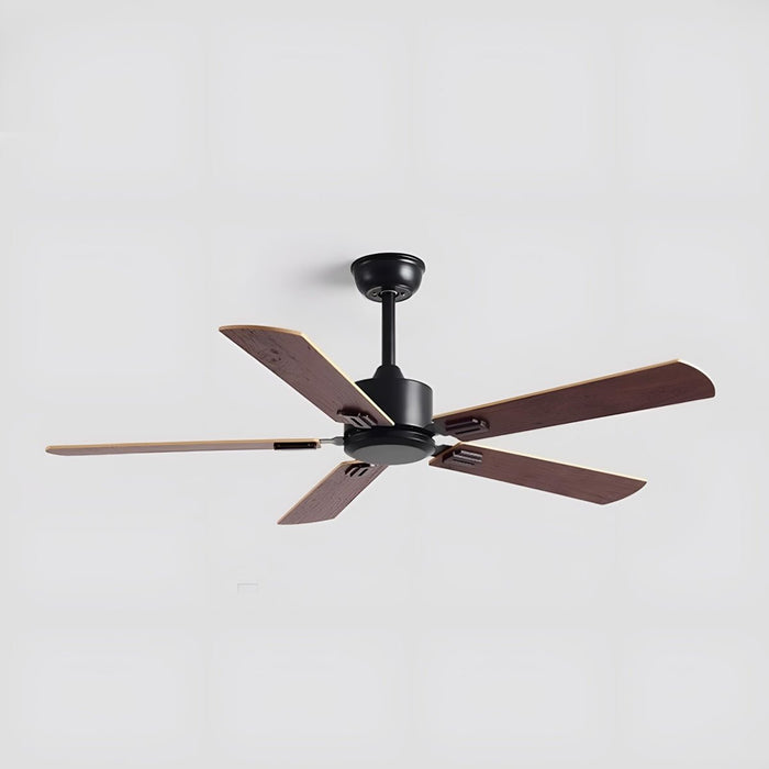 Ceiling Fan - Vintage DC Motor, 6-Speed Reverse Frequency, 5-Blade Design