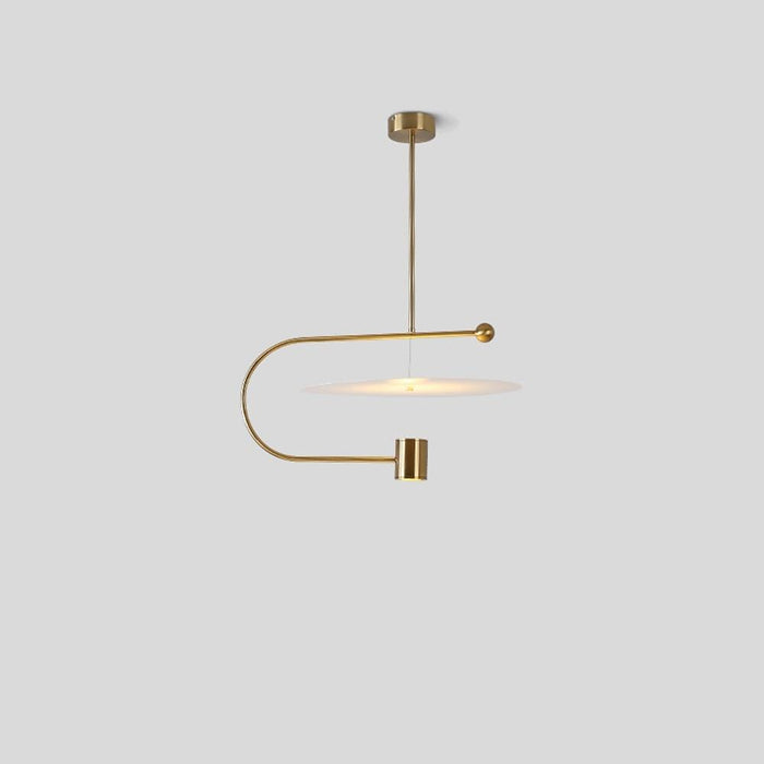 Globe Cylinder Pendant Lights Artistic Metal LED Ceiling Light