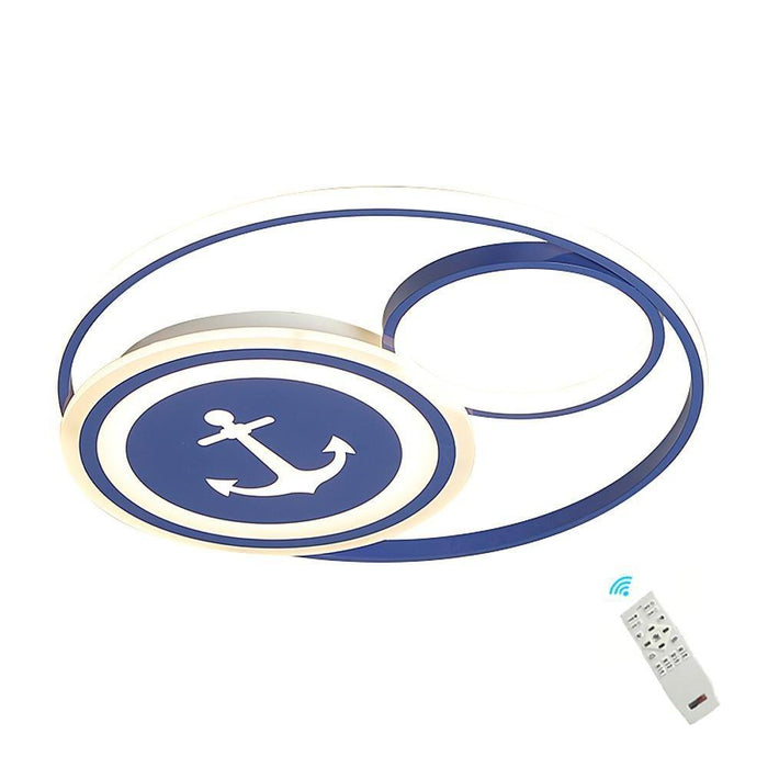 Novelty Circular Dimmable LED Modern Flush Mount Lighting Ceiling Lights