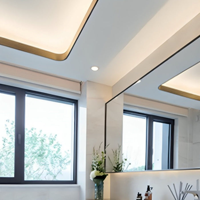 Outdoor Recessed LED Linear Light Strip, Waterproof IP55, Ultra-Slim DIY Installation for Garden/Patio/Yard