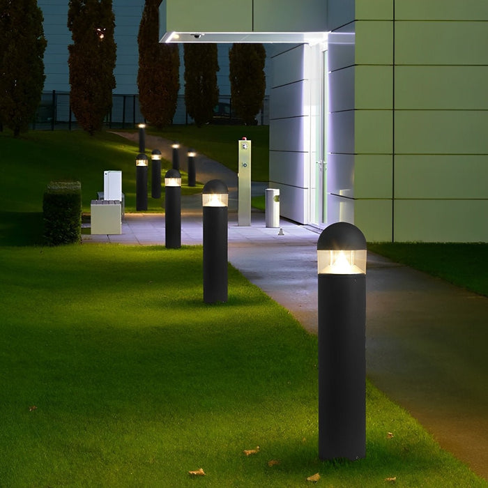 Minimalist LED Landscape Bollard Light, Waterproof IP54 Outdoor Pathway/Garden/Lawn