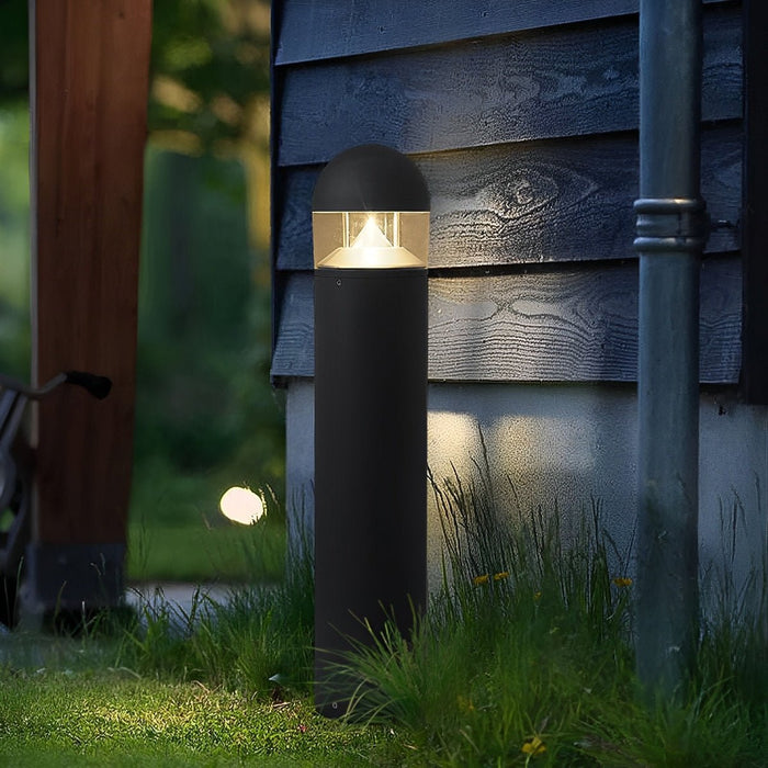 Minimalist LED Landscape Bollard Light, Waterproof IP54 Outdoor Pathway/Garden/Lawn