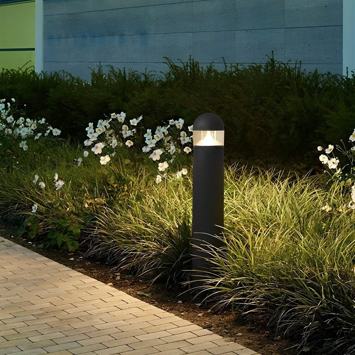 Minimalist LED Landscape Bollard Light, Waterproof IP54 Outdoor Pathway/Garden/Lawn