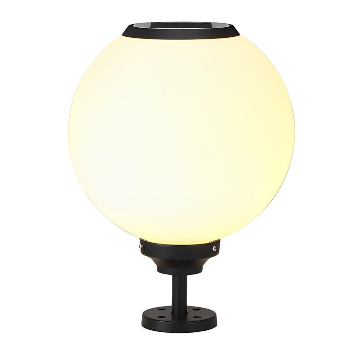 Solar Powered LED Post Cap Light, Dusk to Dawn Sensor, Waterproof for 4x4/5x5/6x6 Fence Deck or Patio