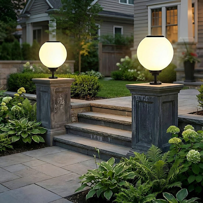 Solar Powered LED Post Cap Light, Dusk to Dawn Sensor, Waterproof for 4x4/5x5/6x6 Fence Deck or Patio