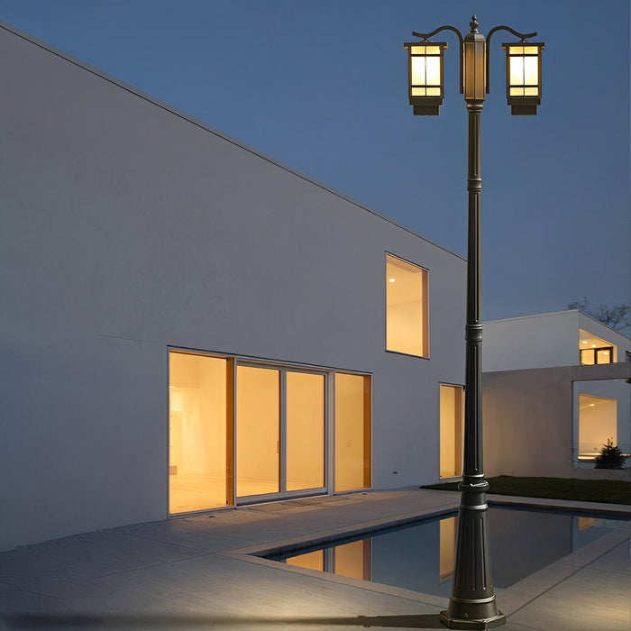 Outdoor Street Lights - Modern, Black, Waterproof, Durable, for Pathways / Gardens