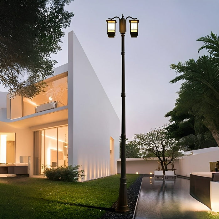 Outdoor Street Lights - Modern, Black, Waterproof, Durable, for Pathways / Gardens