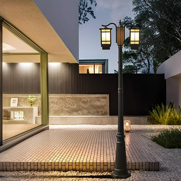 Outdoor Street Lights - Modern, Black, Waterproof, Durable, for Pathways / Gardens