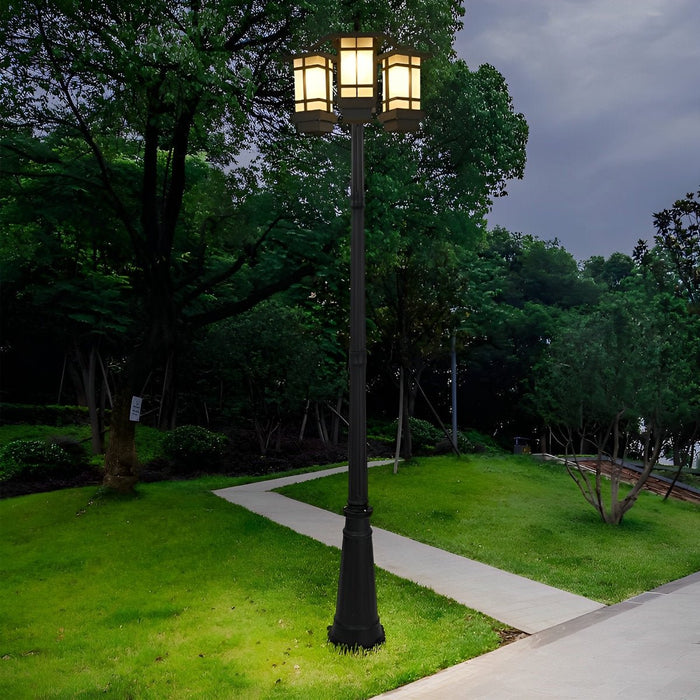 Outdoor Street Lights - Modern, Black, Waterproof, Durable, for Pathways / Gardens