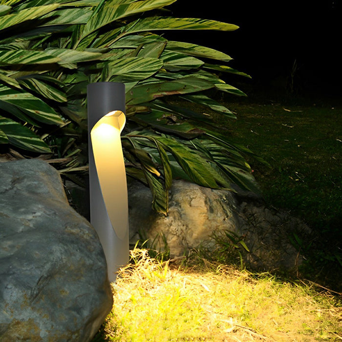 Waterproof Bollard Outdoor Grass Pathway Light - Modern Garden Lighting, Landscape Accent