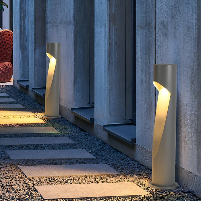 Waterproof Bollard Outdoor Grass Pathway Light - Modern Garden Lighting, Landscape Accent