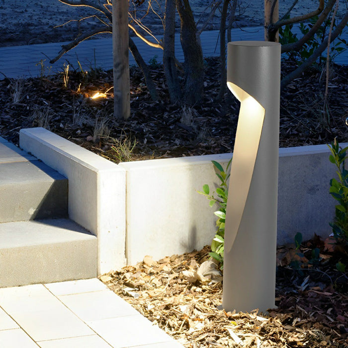 Waterproof Bollard Outdoor Grass Pathway Light - Modern Garden Lighting, Landscape Accent