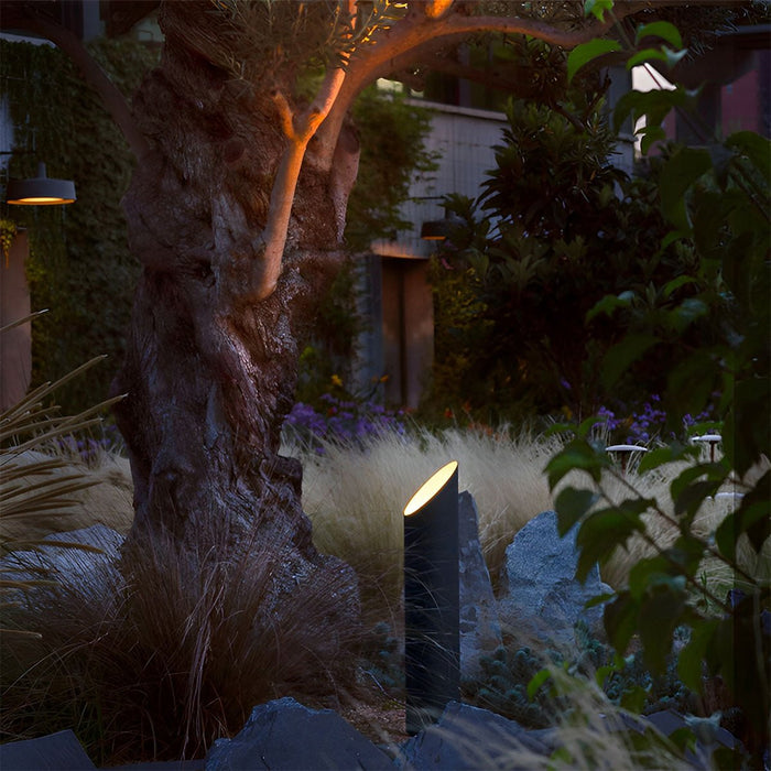Cylinder LED Spot Light - Outdoor Landscape Lighting, Pathway Illumination
