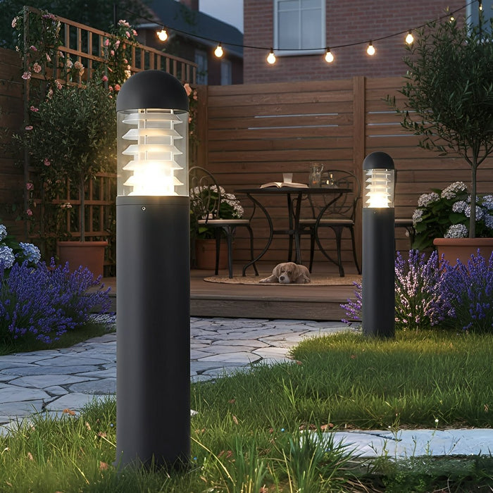 Aluminum Pillar Post Column Lamp - Outdoor Waterproof Garden Light, Patio Landscape Fixture, Courtyard Pathway Lighting