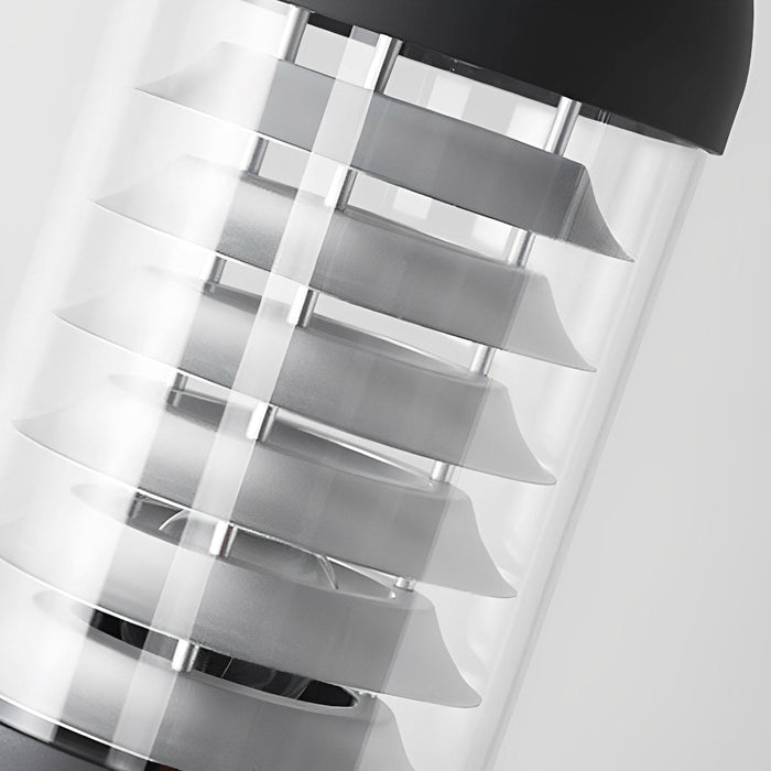 Aluminum Pillar Post Column Lamp - Outdoor Waterproof Garden Light, Patio Landscape Fixture, Courtyard Pathway Lighting