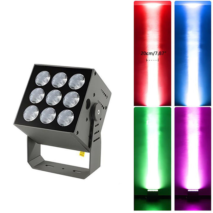 Waterproof IP65 LED Modern Architectural Wall Light, Exterior/Building Spotlight, Die Cast Aluminum Sconce